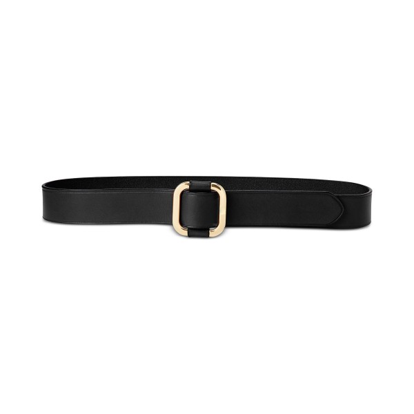 Women's Leather Slide-Buckle Belt