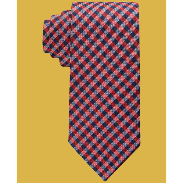 Men's Festive Gingham Tie