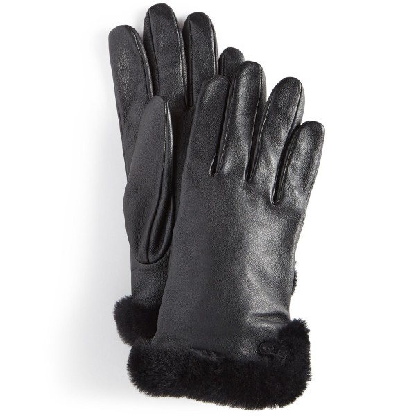 Women's Tech-Compatible Shearling Gloves