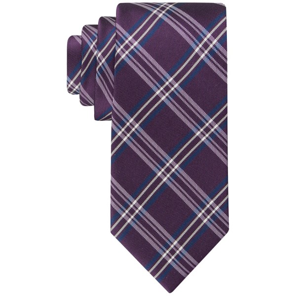 Men's Twill Plaid Tie