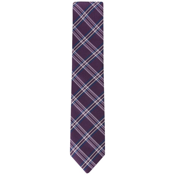 Men's Twill Plaid Tie