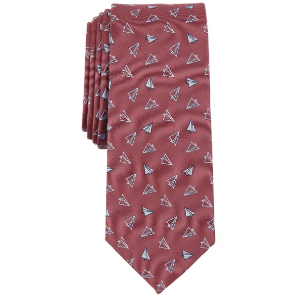 Men's Paper Planes Graphic Tie