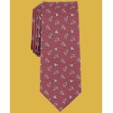 Men's Paper Planes Graphic Tie