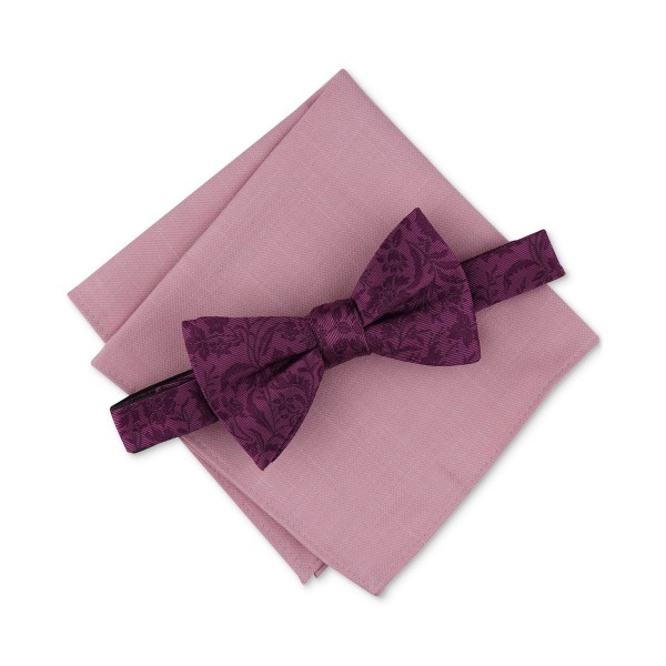 Men's 2-Pc. Bow Tie & Pocket Square Set