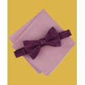 Men's 2-Pc. Bow Tie & Pocket Square Set