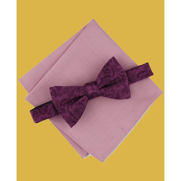 Men's 2-Pc. Bow Tie & Pocket Square Set