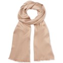 Women's Solid Satin-Feel Pashmina Scarf