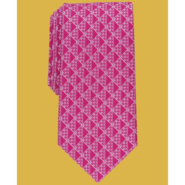 Men's Geometric-Print Tie