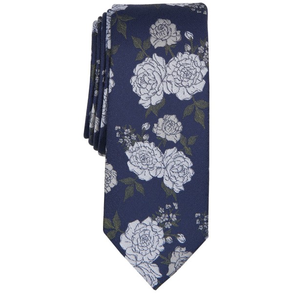 Elegant Botanical Men's Necktie