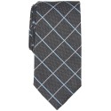 Elegant Gridded Pattern Tie for Men