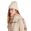 Women's Brushed Plaid Scarf & Beanie Boxed Gift Set