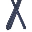 Men's Silk-Blend Micro Pattern Tie