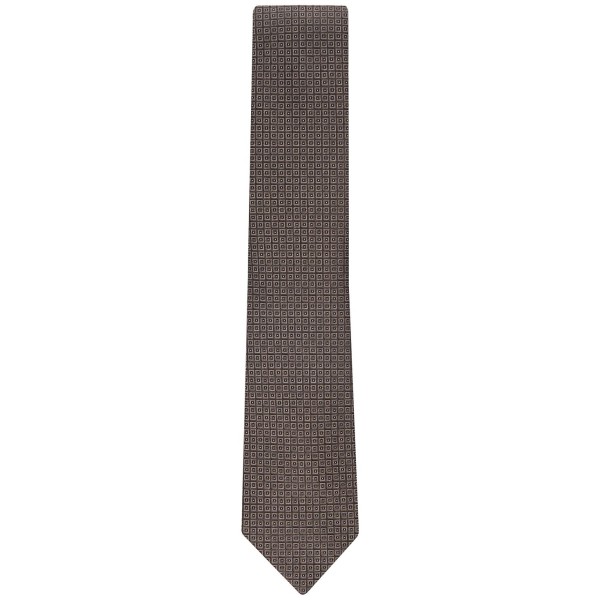 Men's Tonal Square Geo-Print Tie