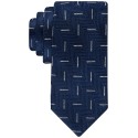 Men's Herringbone Geo-Print Tie