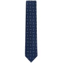 Men's Herringbone Geo-Print Tie