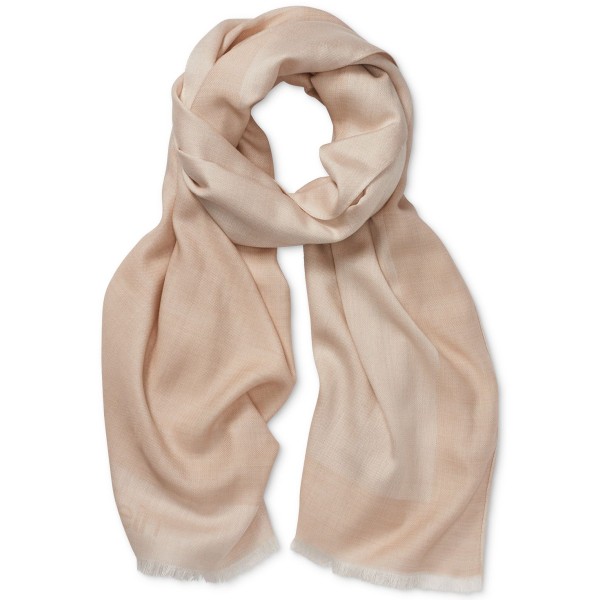 Women's Solid Border Pashmina Scarf