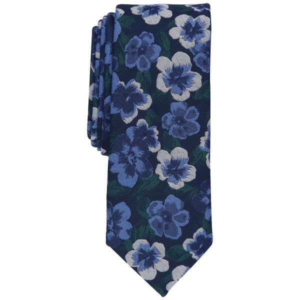 Men's Floral-Print Tie