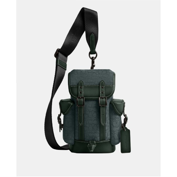 Men's Leather Hitch Backpack