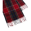 Women's Soft Plaid Fringe-Trim Scarf